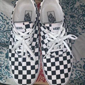 Checker board Vans sz 10